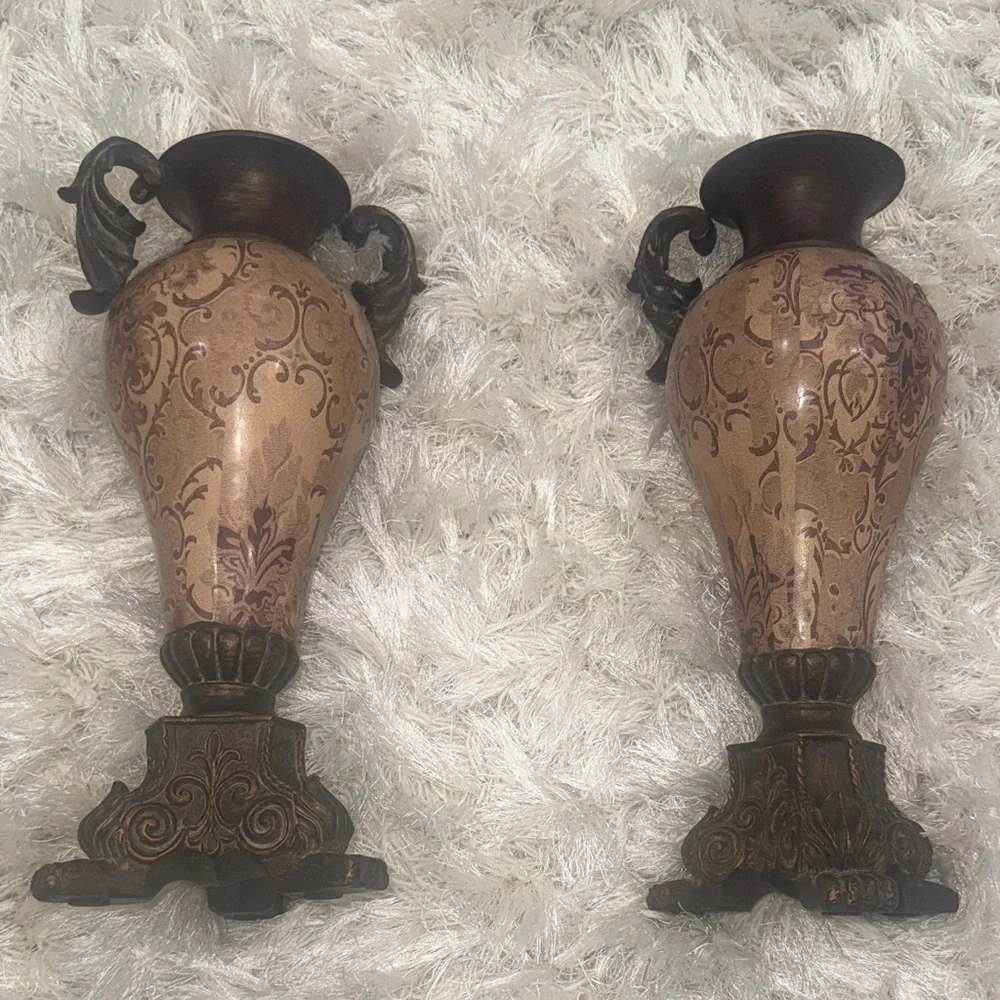 Elegant Brown Decorative Vases